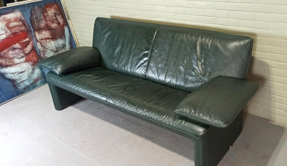 Image 1 of Jori Linea Groen Leren Sofa