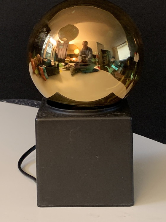 Image 1 of Philips Vintage Spiegel Bollamp Goud
