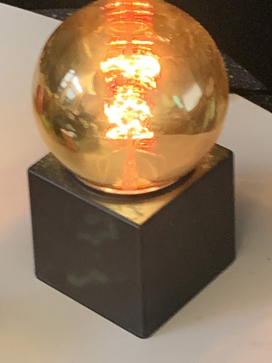 Image 1 of Philips Vintage Spiegel Bollamp Goud