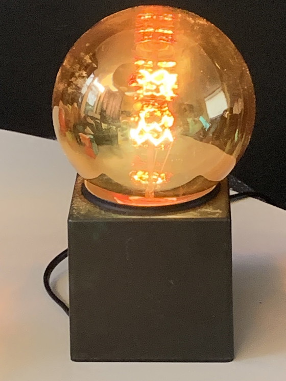 Image 1 of Philips Vintage Spiegel Bollamp Goud