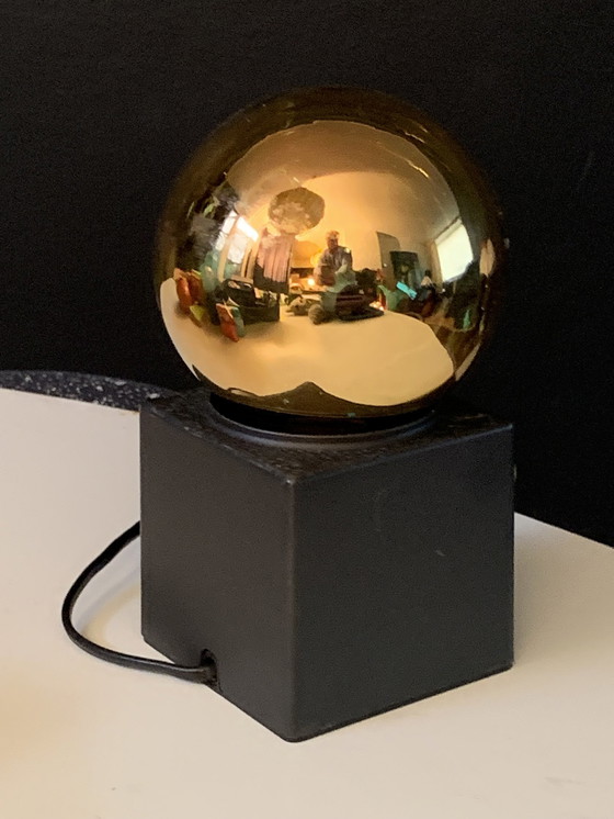 Image 1 of Philips Vintage Spiegel Bollamp Goud
