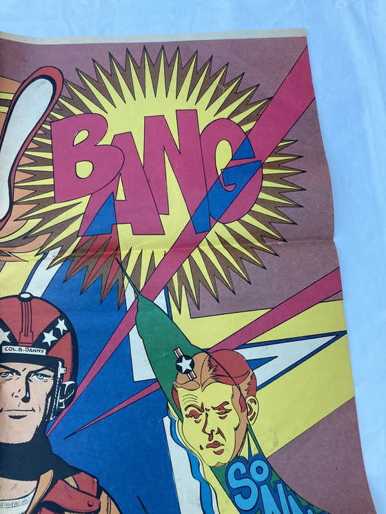 Image 1 of Vintage poster, Buck Danny 1968