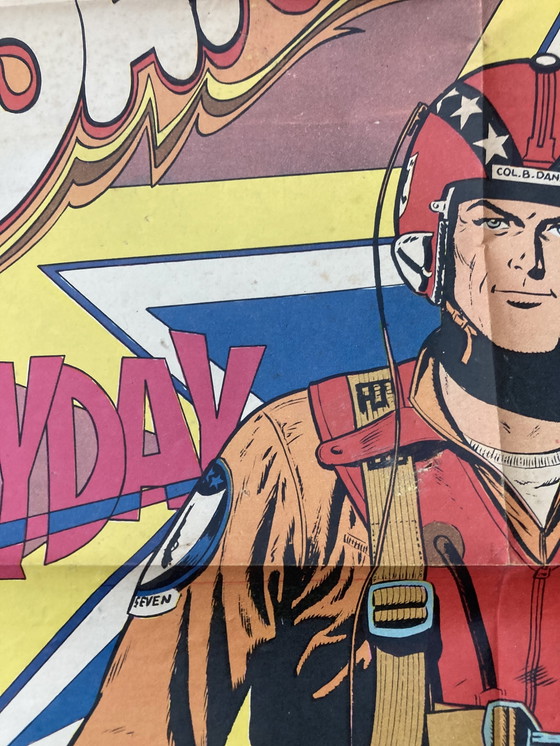 Image 1 of Vintage poster, Buck Danny 1968