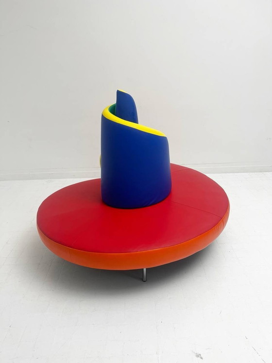 Image 1 of Tatlin bank van Mario Cananzi voor Edra in Memphis-stijl