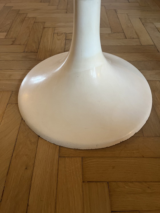 Image 1 of 2X Vintage glasvezel eetkamerstoelen van Peter Ghyczy Hongaars ontwerper