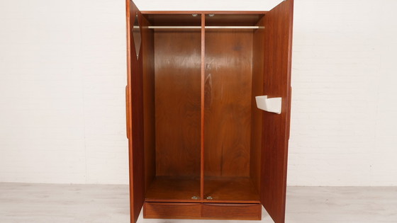 Image 1 of Vintage Kledingkast | Teak | Deens | 60 Cm Diep