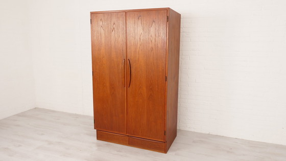 Image 1 of Vintage Kledingkast | Teak | Deens | 60 Cm Diep