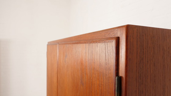 Image 1 of Vintage Kledingkast | Teak | Deens | 60 Cm Diep