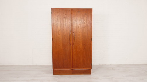 Vintage Kledingkast | Teak | Deens | 60 Cm Diep