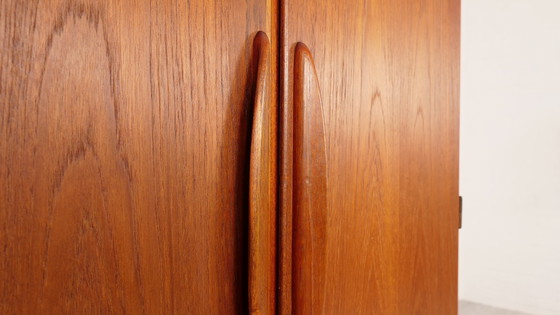 Image 1 of Vintage Kledingkast | Teak | Deens | 60 Cm Diep