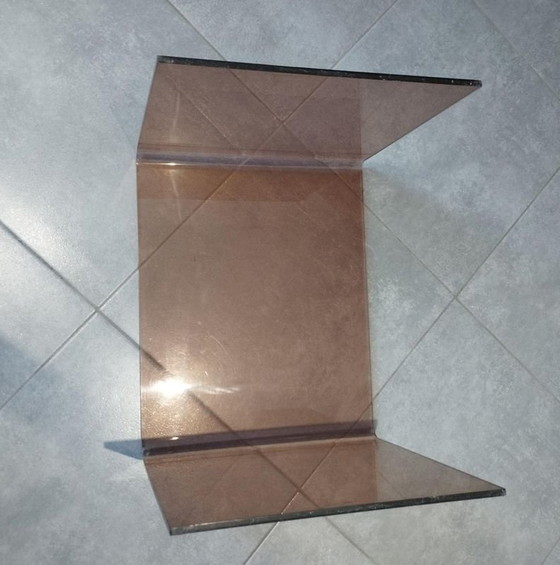 Image 1 of Michel Dumas - Design Meubels - Bijzettafel - Sofa End - Nachtkastje - 1970 - Vintage Periode