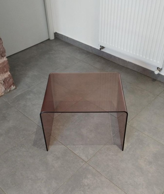 Image 1 of Michel Dumas - Design Meubels - Bijzettafel - Sofa End - Nachtkastje - 1970 - Vintage Periode