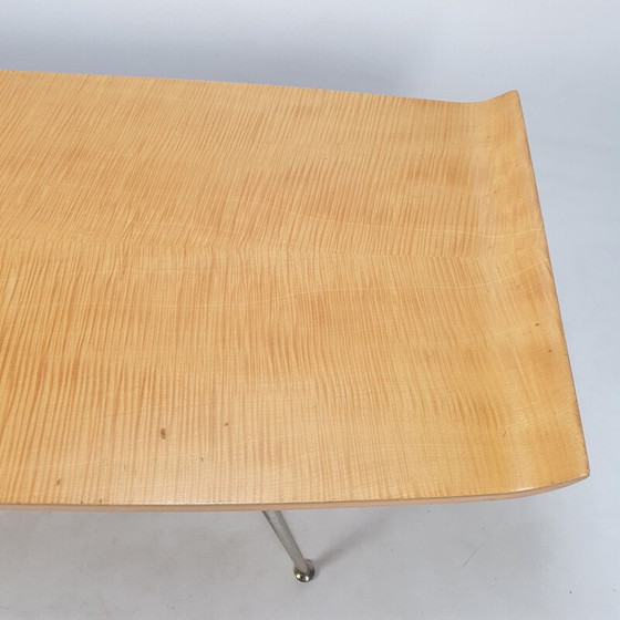 Image 1 of Mid century Italiaanse houten salontafel, 1950