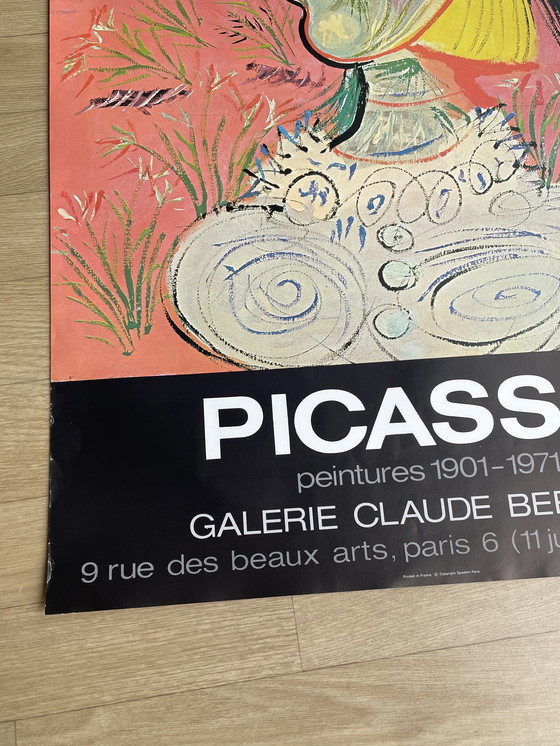 Image 1 of Pablo Picasso, zeldzame originele vintage poster