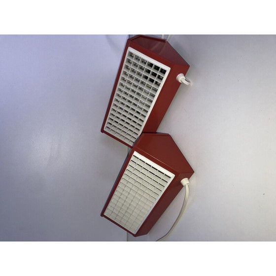 Image 1 of Paar vintage metalen Ikea wandlampen type v204