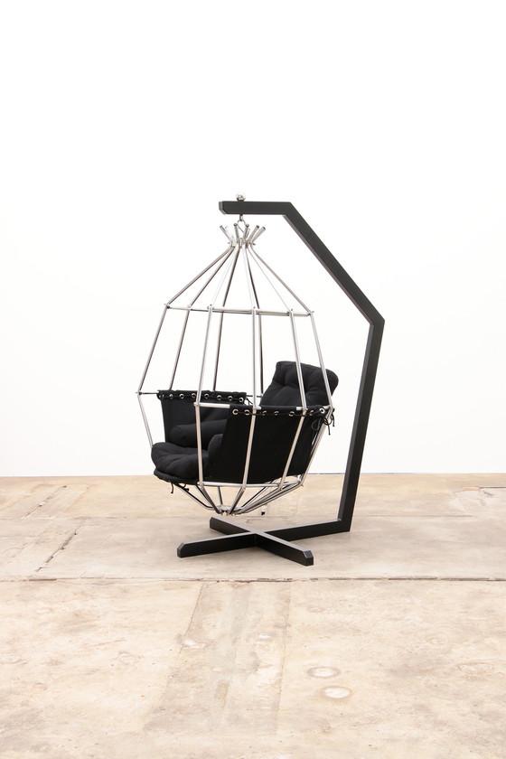 Image 1 of Vintage Lounge Chair Ontwerp van Papegojan door Lb Arberg,1970 Zweden