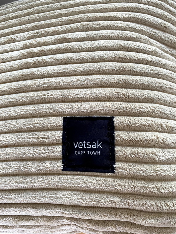 Image 1 of Vetsak 2-Zitsbank In Cord Velours Zandkleur