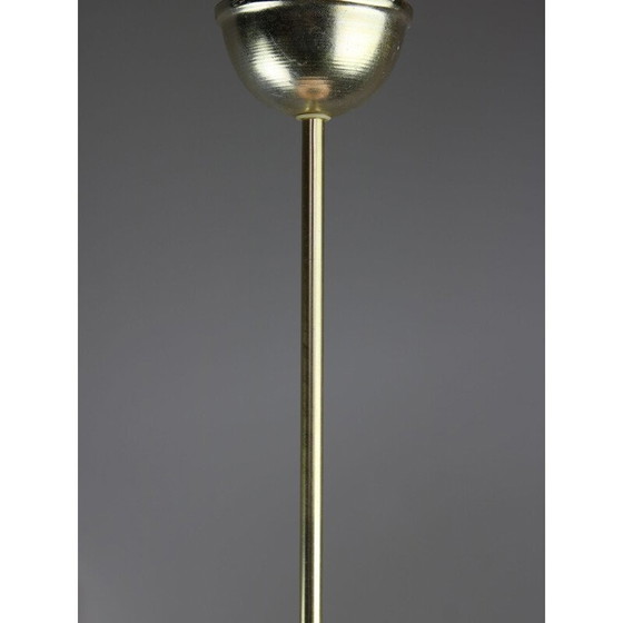 Image 1 of Mid-eeuwse opaline hanglamp