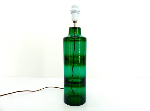 Scandinavische Incalmo Groen Glazen Lamp Hadeland Glassverk - Høvik Verk 1960