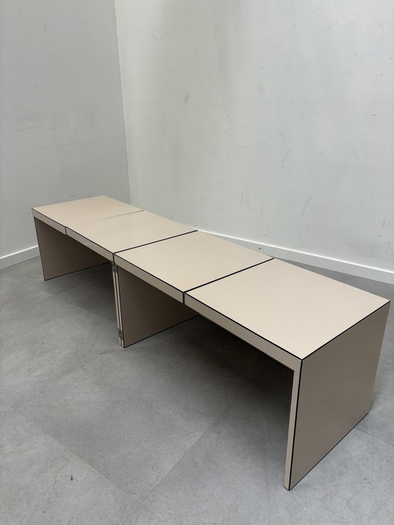 Image 1 of Vintage Domino salontafel van Wichers & Blomberg Rosenthal