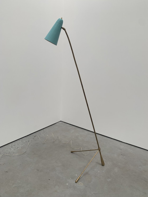 Image 1 of Adjustable Floorlamp Gilardi & Barzaghi 1950'S