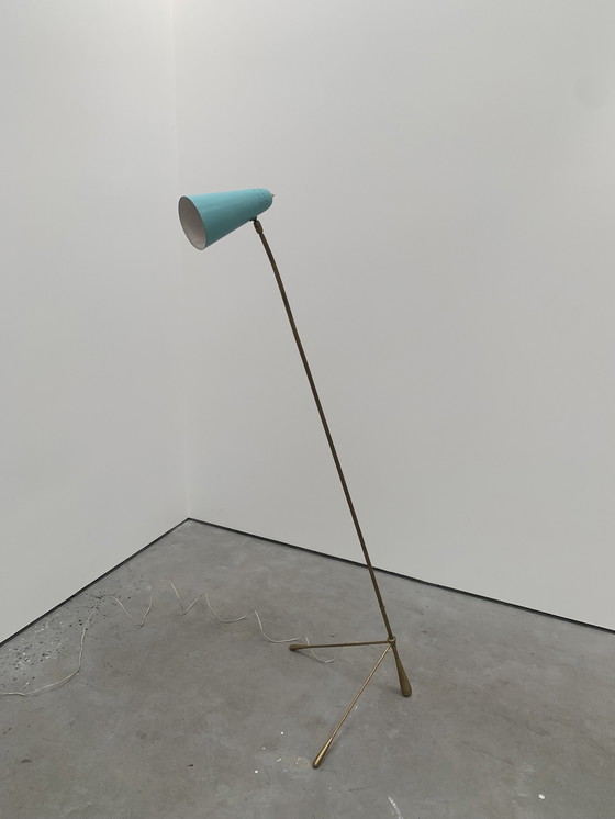 Image 1 of Adjustable Floorlamp Gilardi & Barzaghi 1950'S