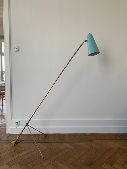 Adjustable Floorlamp Gilardi & Barzaghi 1950'S