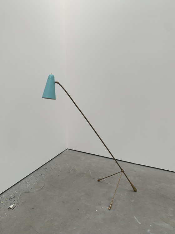 Image 1 of Adjustable Floorlamp Gilardi & Barzaghi 1950'S