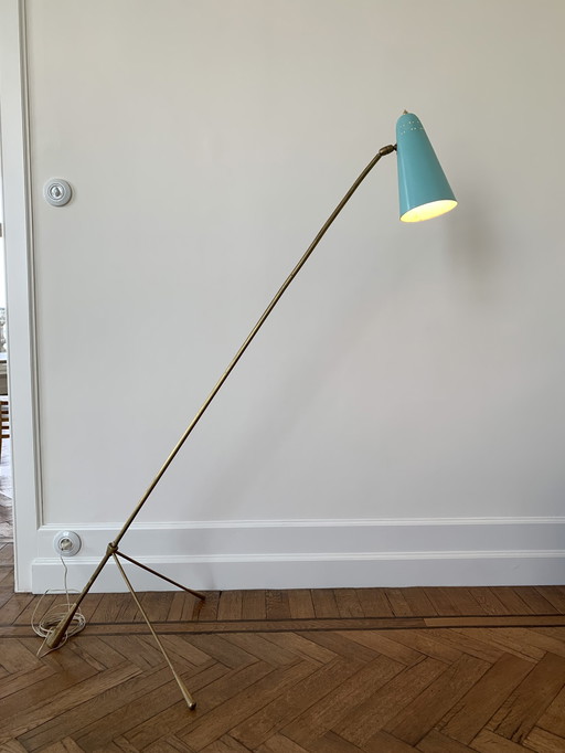 Adjustable Floorlamp Gilardi & Barzaghi 1950'S