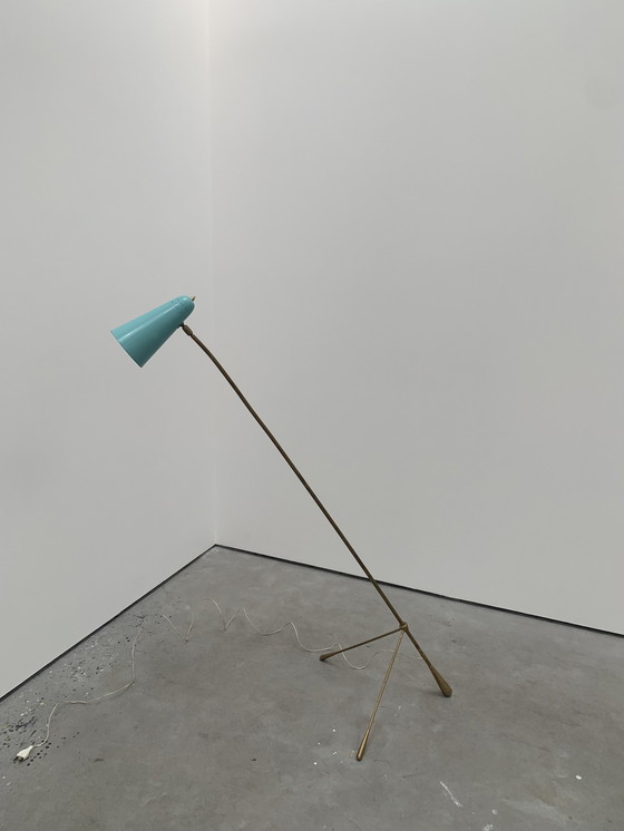 Image 1 of Adjustable Floorlamp Gilardi & Barzaghi 1950'S