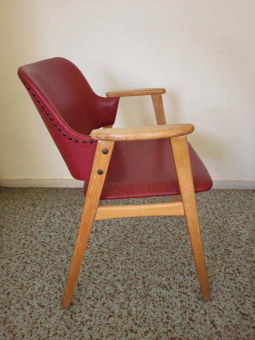 4x Vintage Stoelen