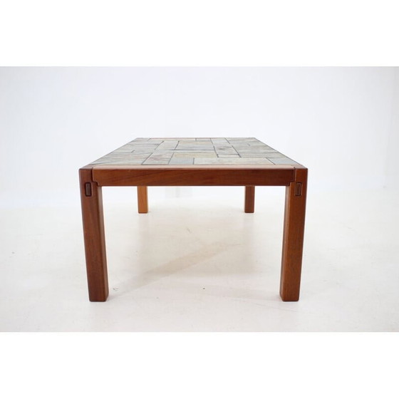 Image 1 of Vintage salontafel in massief teakhout, Denemarken 1970