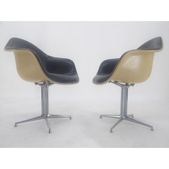 Image 1 of Paar vintage Herman Miller stoelen van Charles en Ray Eames, 1960