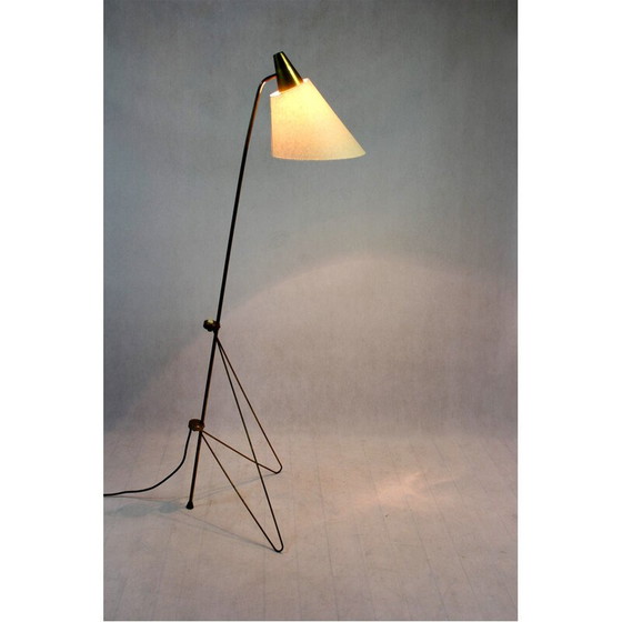 Image 1 of Mid century vloerlamp "Giraffe" van Josef Hůrka voor Napako, jaren 1950