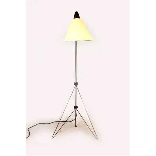 Mid century vloerlamp "Giraffe" van Josef Hůrka voor Napako, jaren 1950