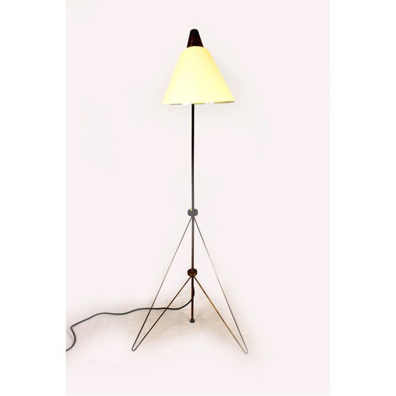 Image 1 of Mid century vloerlamp "Giraffe" van Josef Hůrka voor Napako, jaren 1950