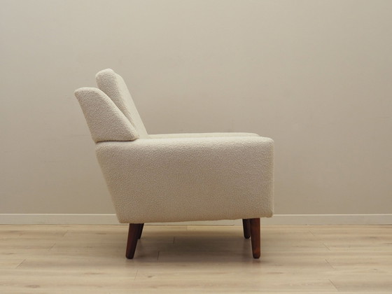 Image 1 of Crème fauteuil, Deens ontwerp, 1970S, Productie: Denemarken