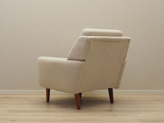 Image 1 of Crème fauteuil, Deens ontwerp, 1970S, Productie: Denemarken