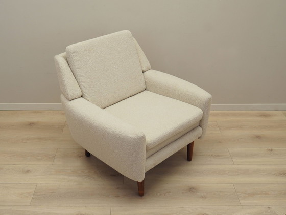 Image 1 of Crème fauteuil, Deens ontwerp, 1970S, Productie: Denemarken