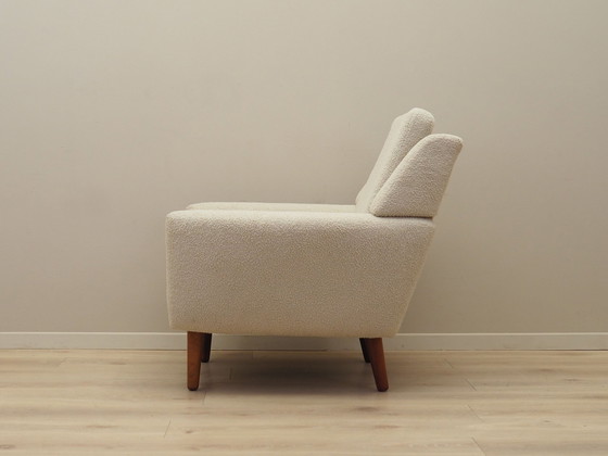 Image 1 of Crème fauteuil, Deens ontwerp, 1970S, Productie: Denemarken