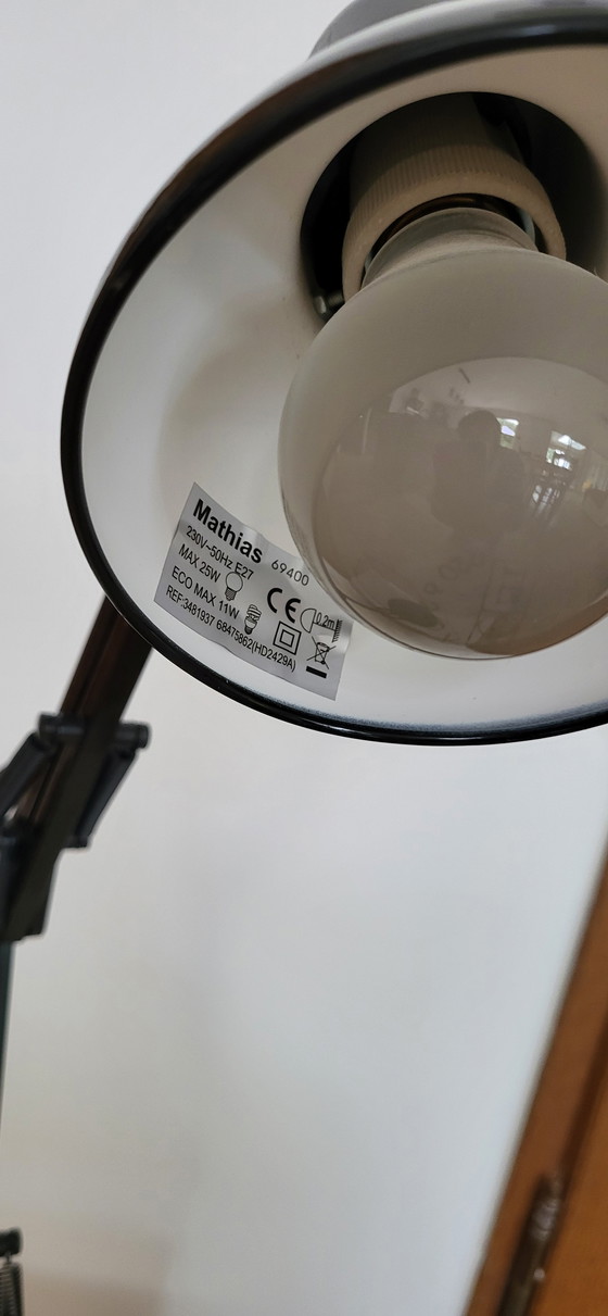 Image 1 of Mathias Vintage scharnierende bureaulamp