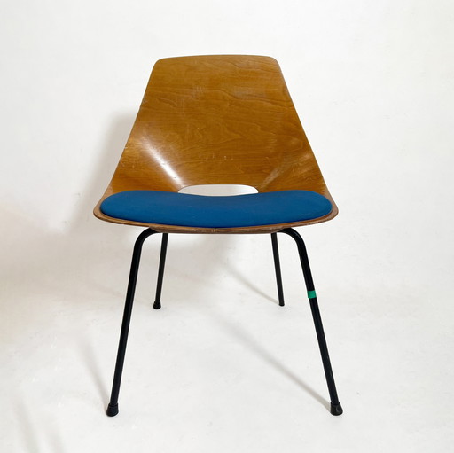 Pierre Guariche, Chaise Tonneau nr. 2, 1950S.