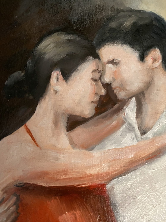 Image 1 of Olieverfschilderij “Tango”