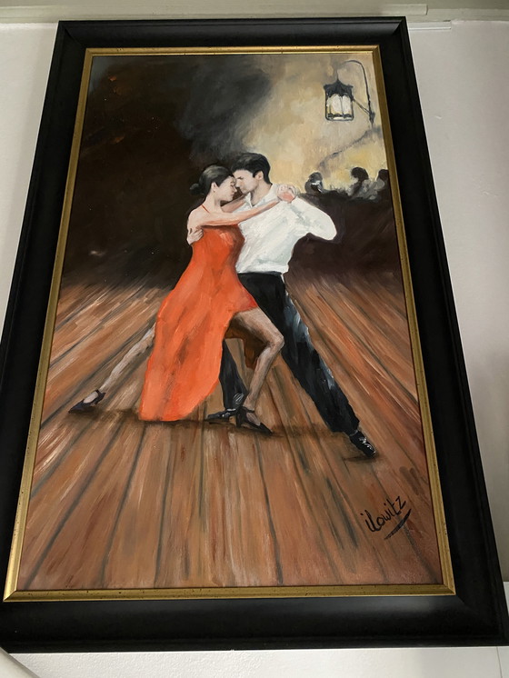 Image 1 of Olieverfschilderij “Tango”