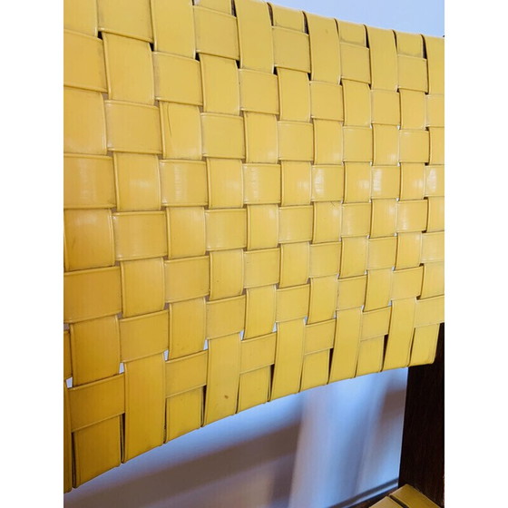 Image 1 of Set van 4 vintage "666 wsp" gebeitste esdoorn stoelen van Jens Risom voor Hans G Knoll, 1950