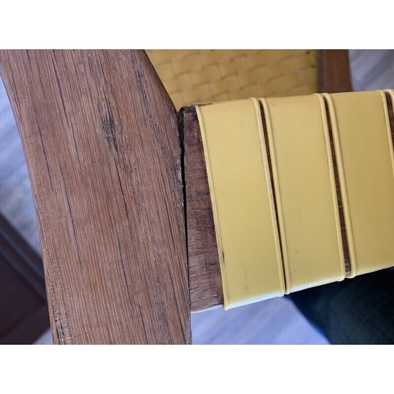 Image 1 of Set van 4 vintage "666 wsp" gebeitste esdoorn stoelen van Jens Risom voor Hans G Knoll, 1950