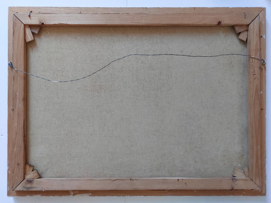 Image 1 of Nederlandse School (XX) - Heidepad in de herfst