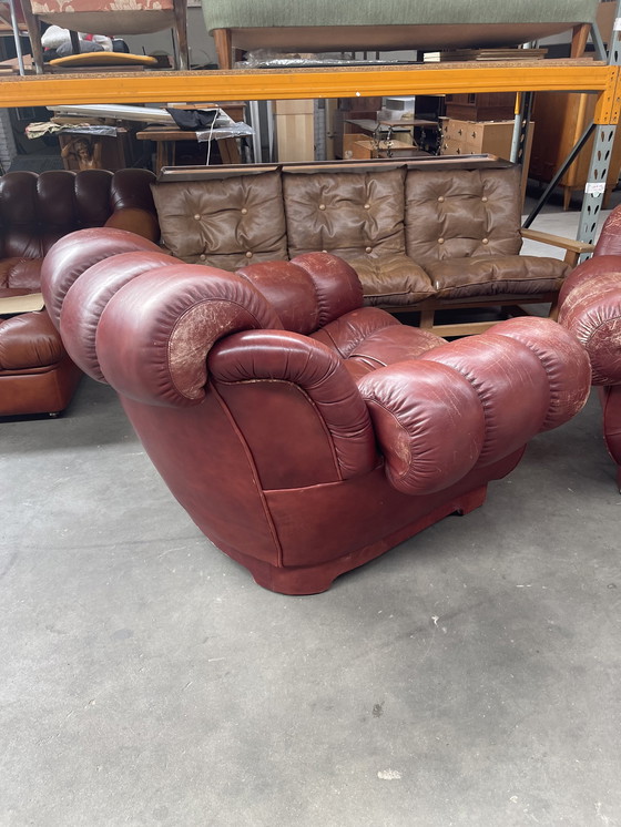 Image 1 of 1970's Vintage Italiaanse design fauteuils