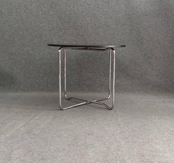 Image 1 of Thonet B26 salontafel Bauhaus 1940 40s 50s tafel Mid Century Design Loft Art Deco Vintage Retro Bijzettafel