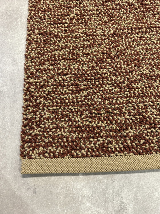 Image 1 of Vloerkleed Brink En Campman Nest 170X240 Cm Rood/Goud/Camel Wol